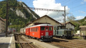 RVT Zug / train historique, Val-de-Travers