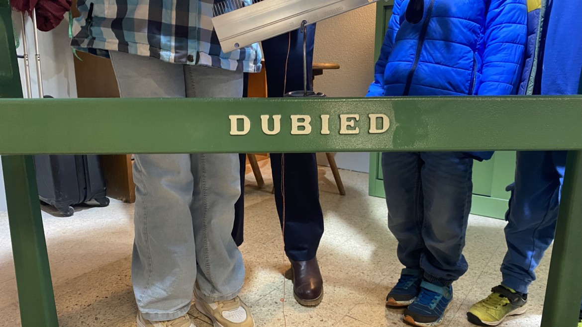 Atelier textile à Noiraigue